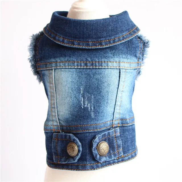 

Wholesale New Fashion Dog Denim Clothes Dog Denim Jackets