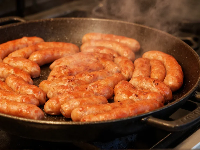 Sausage Cooking Temperature Guide: Safe Internal Temperatures