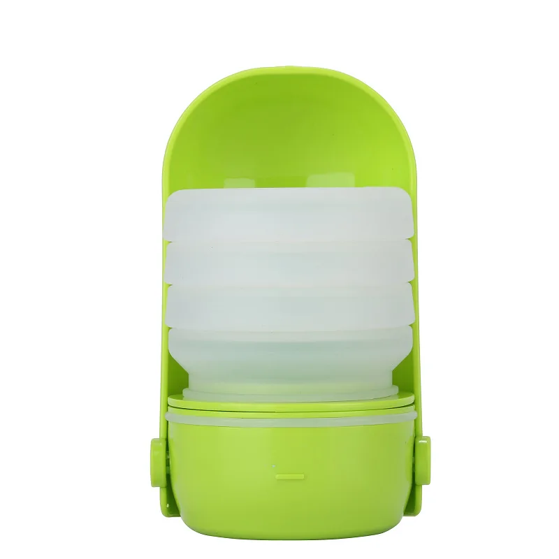 

Factory 2022 Collapsable Dog Water Bottle Foldable Silicone Pet Dog Water Bottle for Small Large Dogs Travel