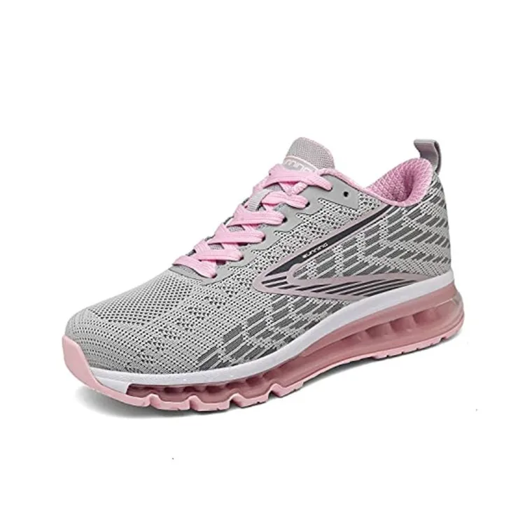 

Women Walking Style Casual Shoes Lightweight Sports Shoes Breathable Running Sneaker Men Safety Shoes, As show