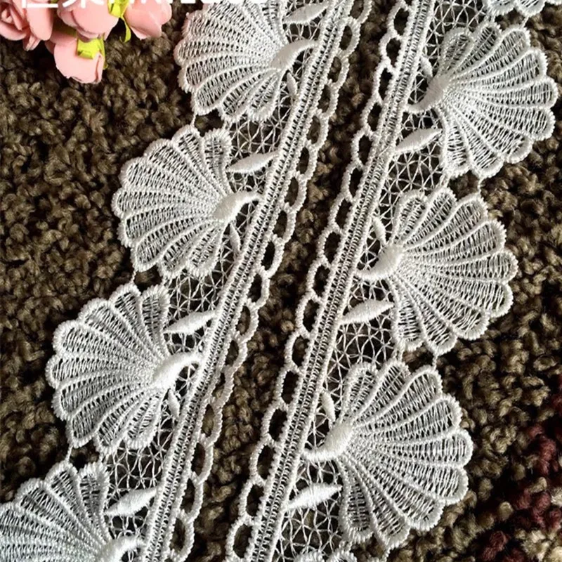 

Garment accessory white decoration trim lace, Accept customized color