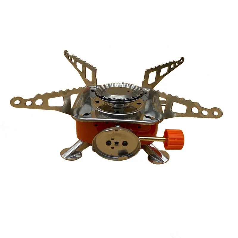 

Butane Outdoor Picnic Gas Burner Mini Foldable Camp Stove Camping Portable, Customized