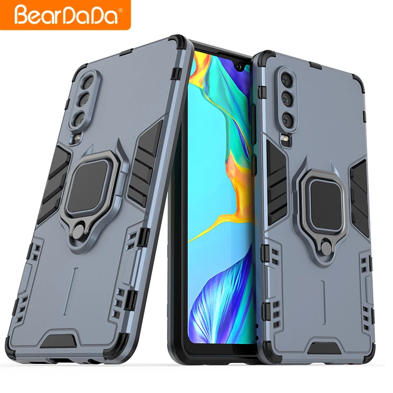 

Back Phone covers with ring holder stand For huawei P30 P40 pro phone case