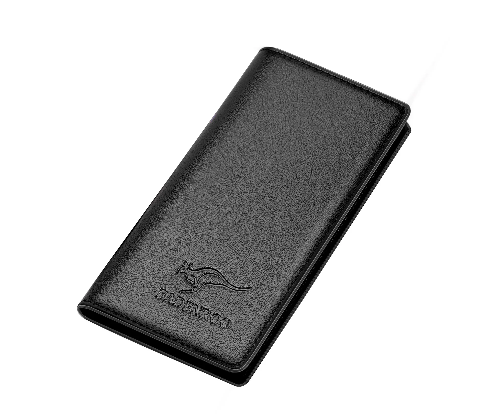

Hot Sale Cheap Minimalist Long Leather Money Bag Brand Lether Wallets for Men Slim