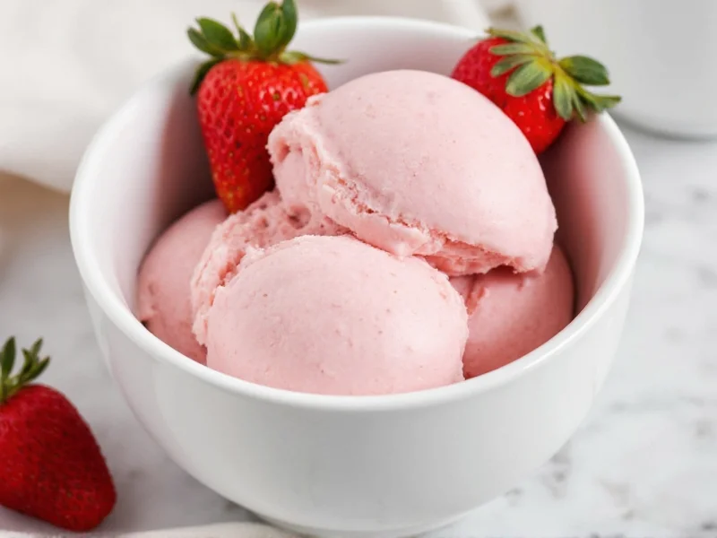 homemade strawberry ice cream recipe
