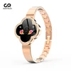 2019 Luxury Jewellery Crystal Woman Fitness s6 smart watch with Flower shape for lady
