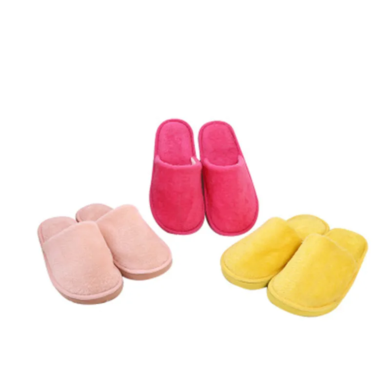 

Women Men Slipper Home Fluffy House Winter Warm Plush Soft Slippers Indoor Anti-slip Floor Bedroom slippers S0130-01, 8 colors