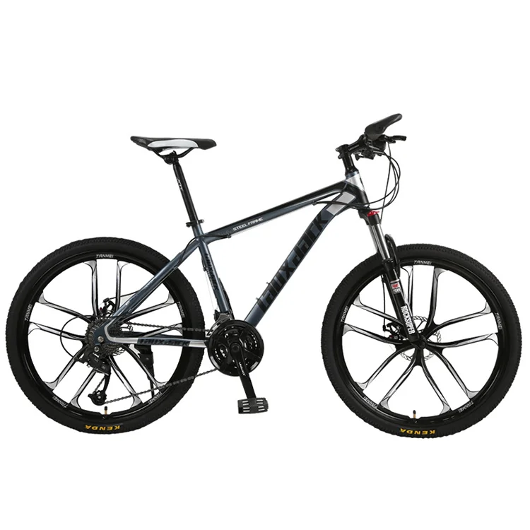 

snow bike 26' forks disc fork suspension carbon frame moutain bike with radical suspension design offroad tires