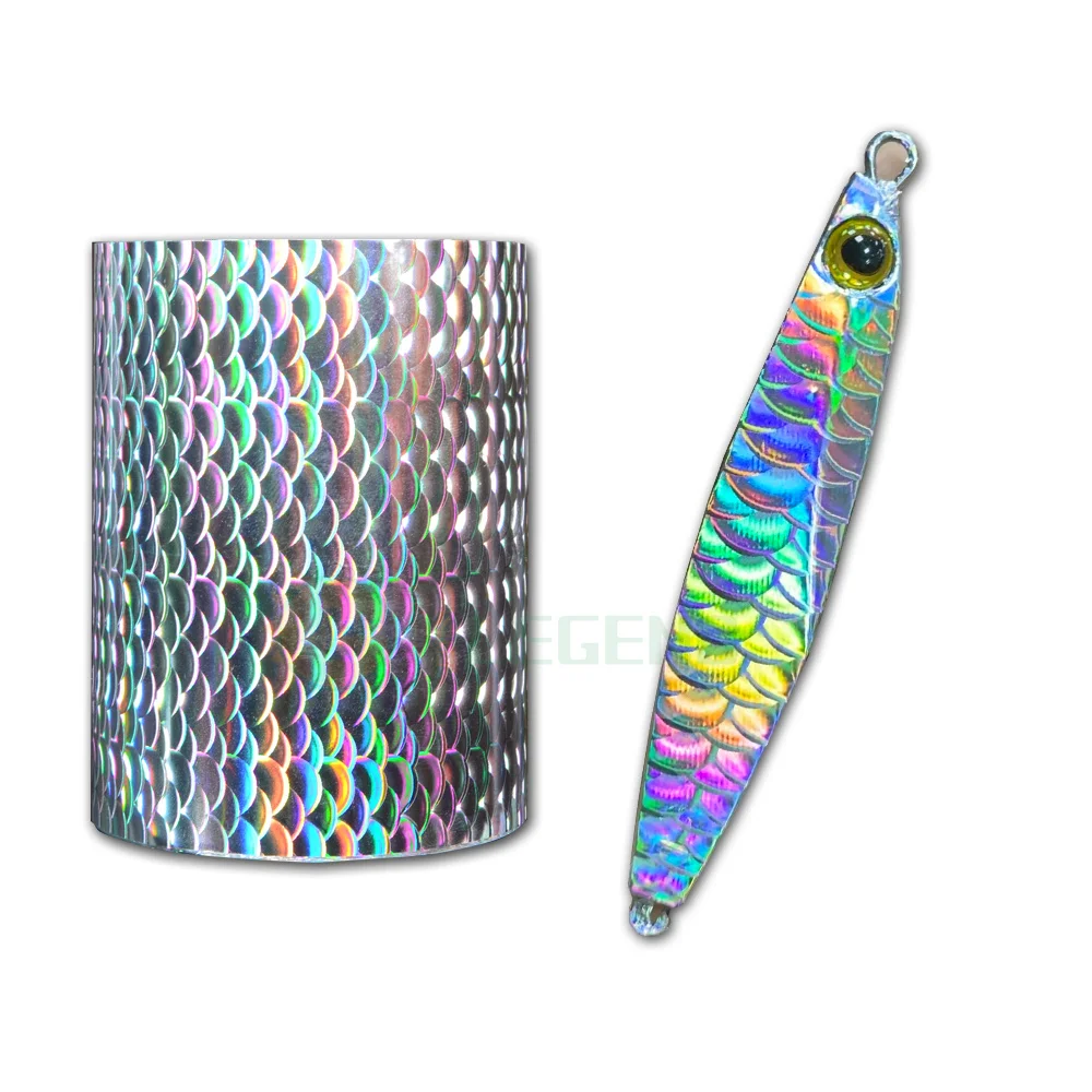 

Colorful hot stamping foil machine for fishing lure 64cm*120m