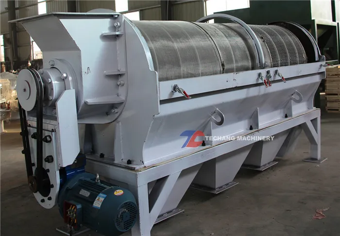 Rotary compost sieve drum screen trommel vibrating sieve