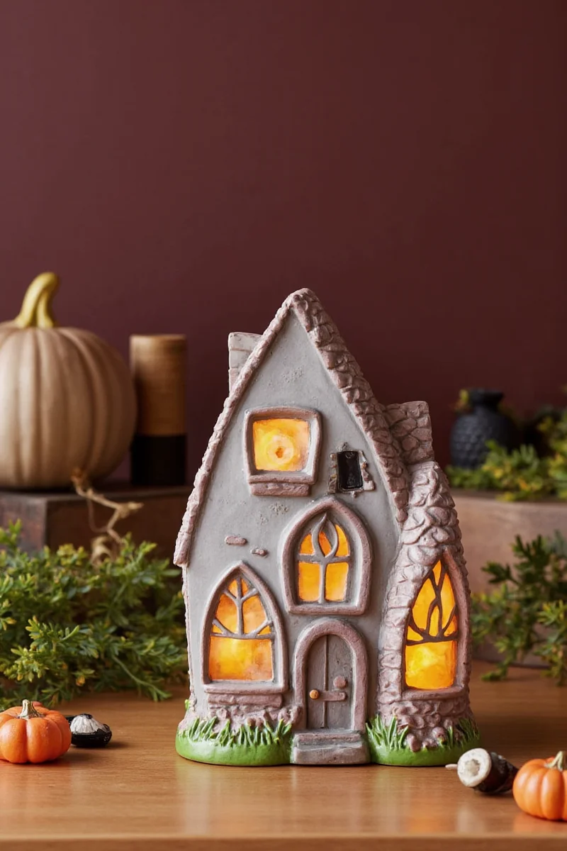 5 spooky cute ceramic halloween houses that will charm your family this october