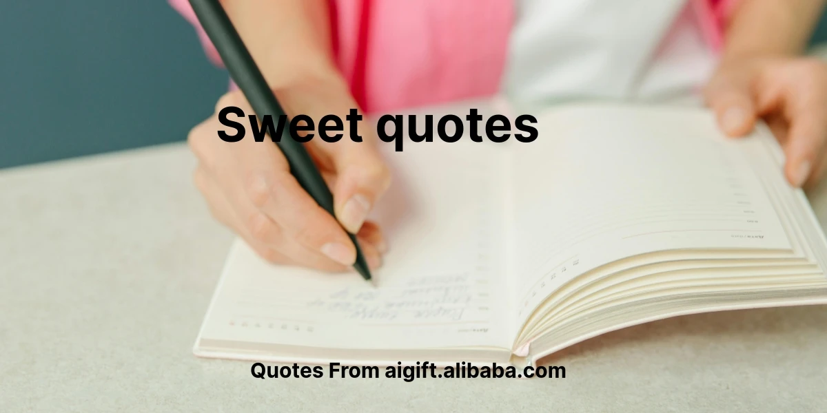 sweet quotes