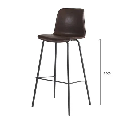 
free sample cafe hotel restaurant furniture plastic Upholstered stackable bar chair stool 