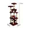competitive price sisal cost saving cat furniture cute cat trees for big cats