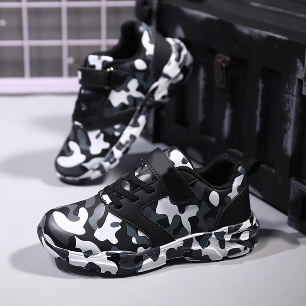 

Superstarer Wholesale Children's Camouflage Shoes 2021 New Breathable Mesh Children's Lightweight Soft Sole
