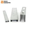 Black and galvanized steel c channel steel angle iron weights c section types of purlin cold rolled flat steel bar