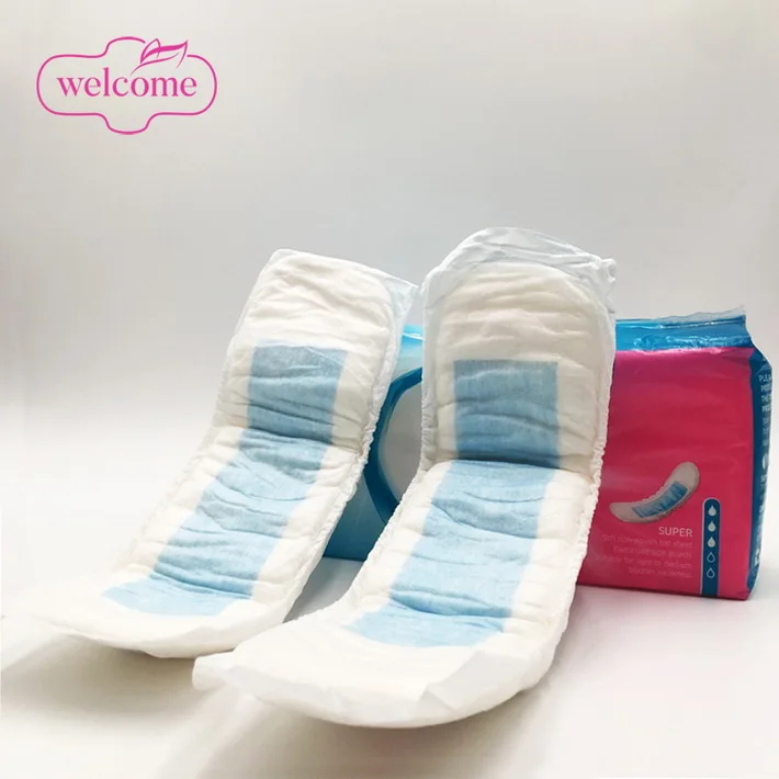 

Extra Protection Premium Organic Cotton Cover Maternity Pad Natural Super Heavy Absorbency Feminine Washable Menstrual Pads