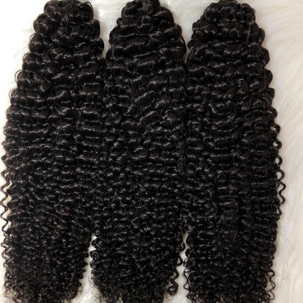 

Jerry rizado Malaysian Curly Hair Bundles 12A 10a virgin unprocessed cuticle aligned hair jerry curly