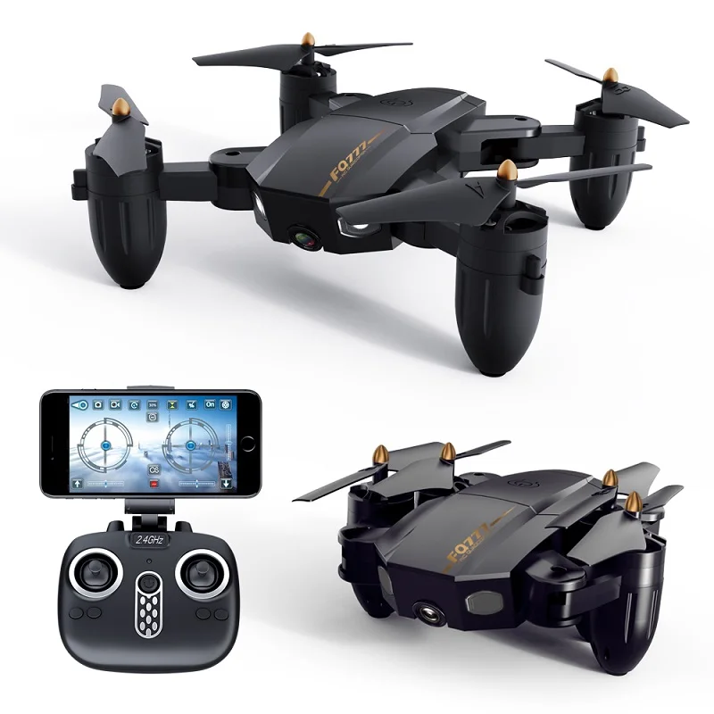 

2022 Latest Wifi FPV Camera 480P 30W Quadcopter Foldable Headless Mode Selfie Drone With Camera