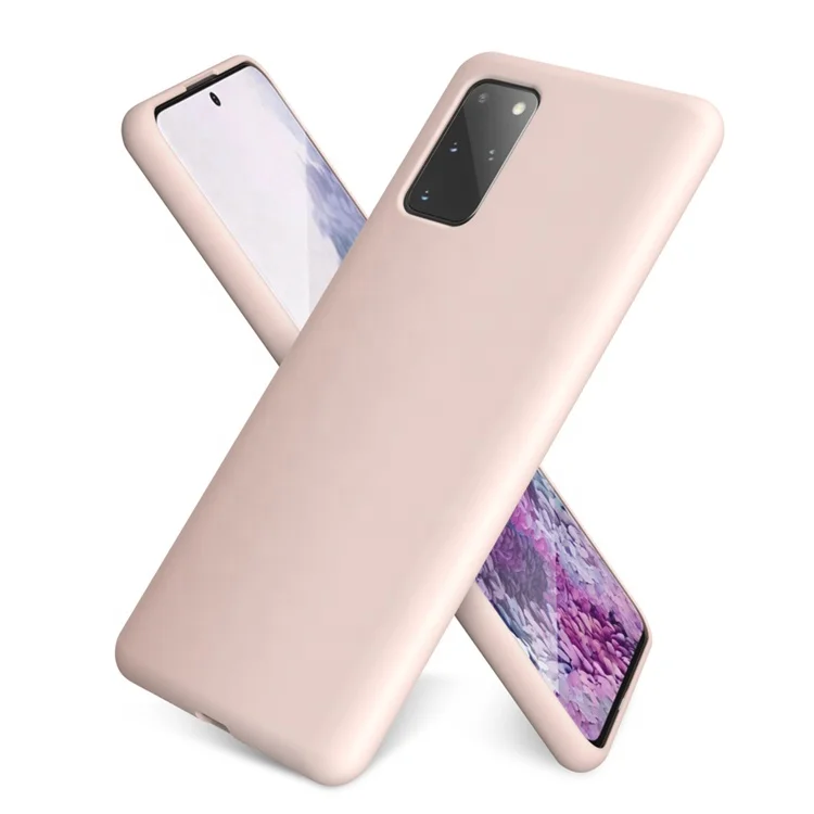 

Factory Hot Sales Shockproof Liquid Silicone Microfiber Inner Rubber Phone Case For Samsung Galaxy S20