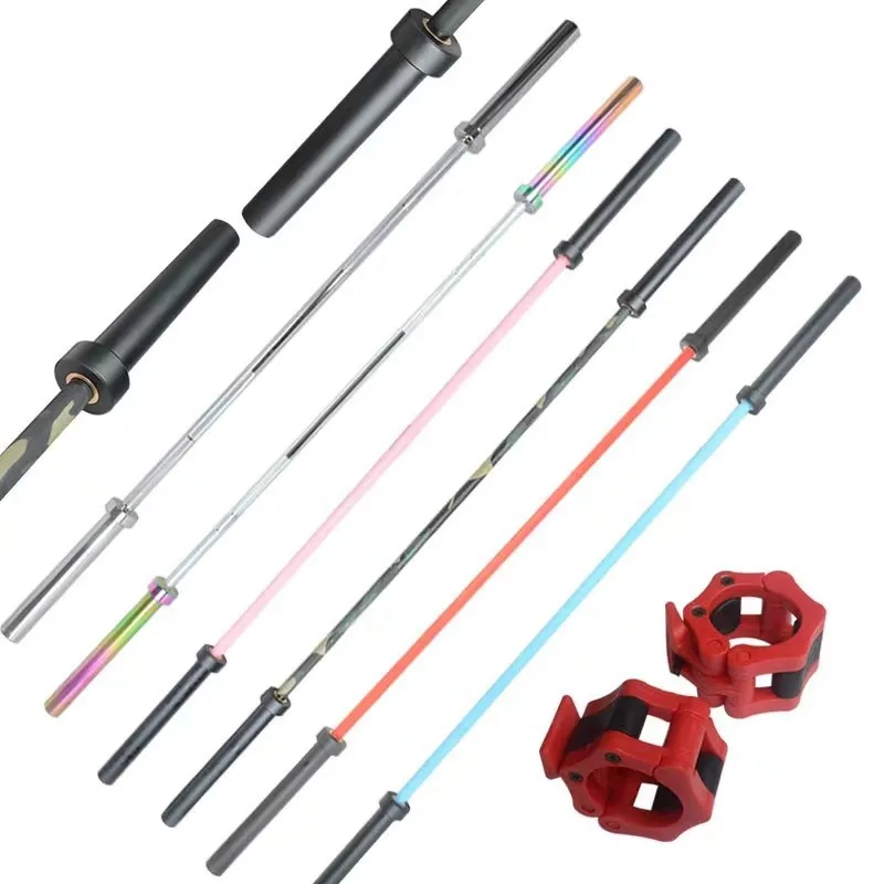 

2021 Best BB-2301 Colorful Profession Barbell Bars Gym Competition Power Lifting Weight Lifting Barbell bar