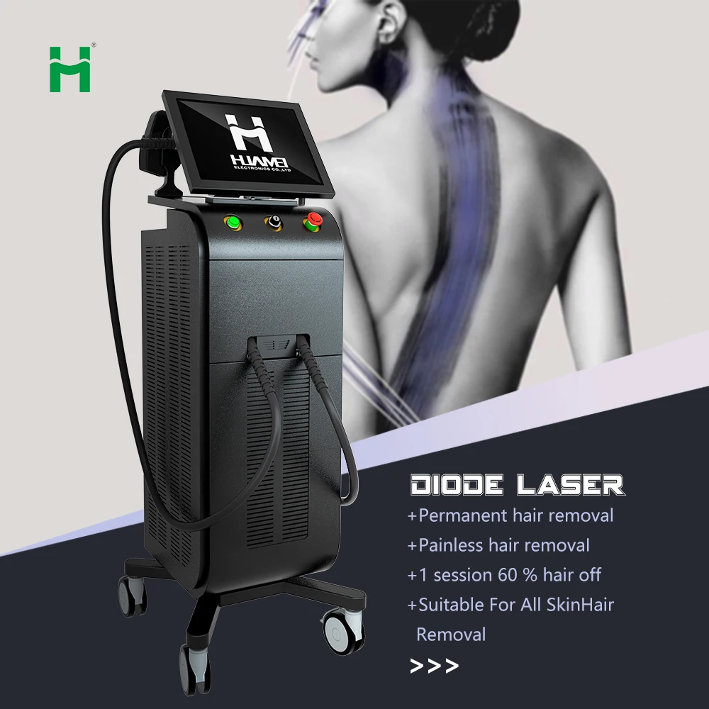 

Painless Alexandrite Laser Hair Removal Machine Factory Price Germany Bars Medical Ce Approved