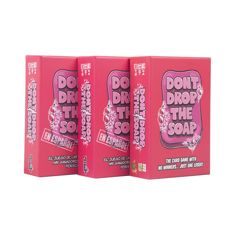 

High quality drunk hard game playing cards for adult custom hard board box card game