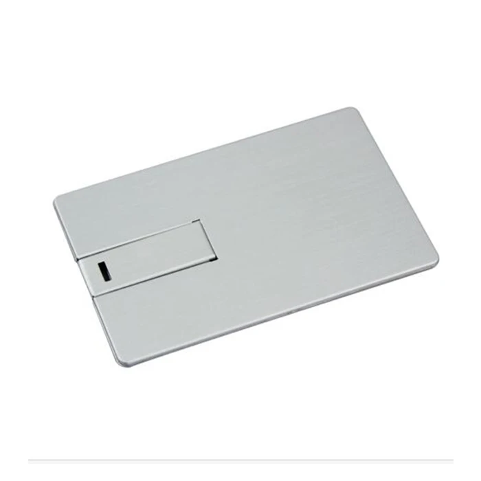 

Metal Card USB 4GB Media Advertising Metal Credit Card USB Flash Drive 8GB