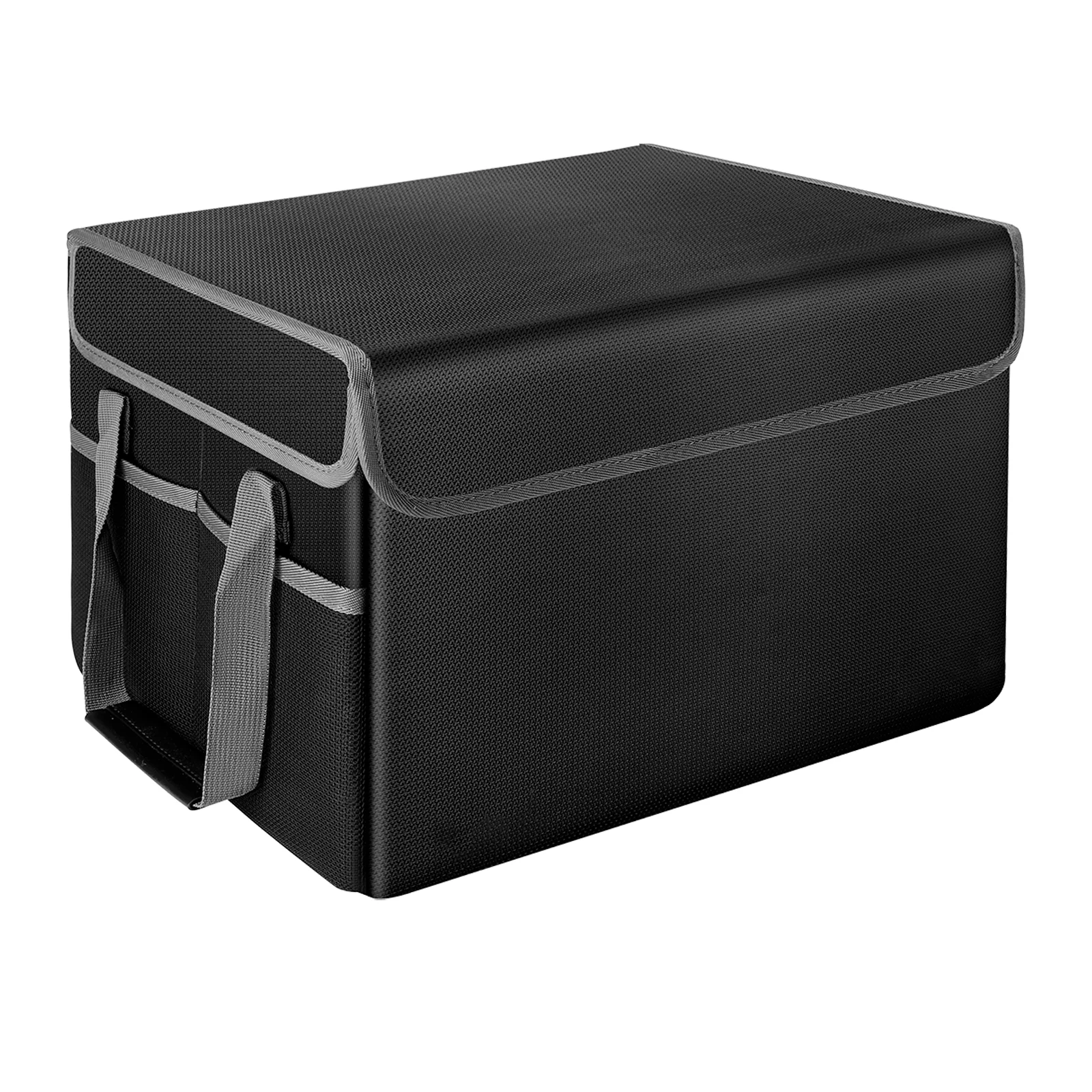 

Black Large Capacity Handle Fireproof Waterproof Storage Certification Document Bag