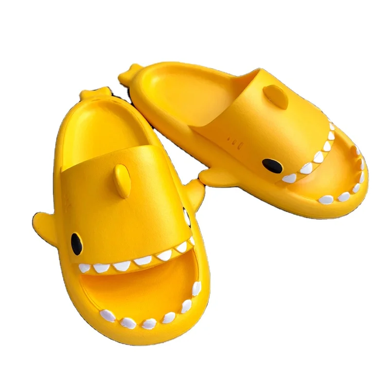 

Promotional High Quality Kids Slippers Cartoon Shark Slippers