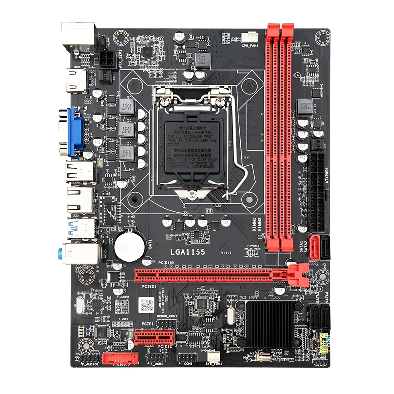 

motherboard x99 L7 9.5GH DDR3 16GB USB SATA 3.0 computer motherboard B75M3.0