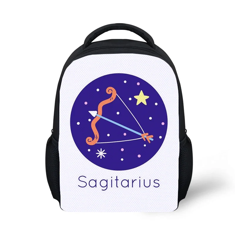 

2022 Custom Sagittarius Capricorn Aquarius Pisces Sublimation Print For Boys Girls Student Fashion Backpack Kids School Bags