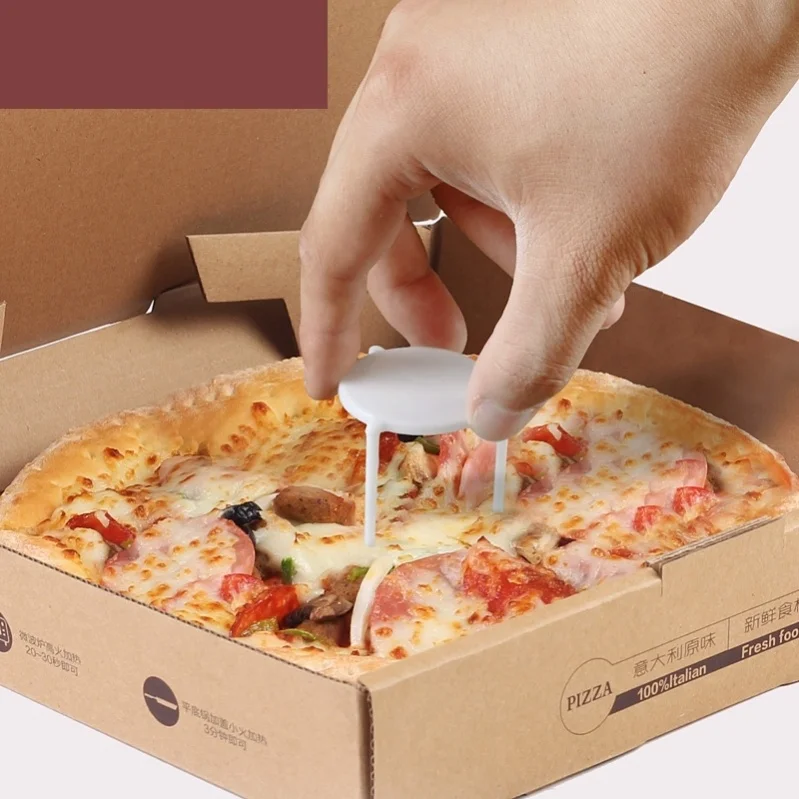 Triangular Pizza Stool 1000x Pizza Tripod Box Lid Support Heavy Duty Plastic 