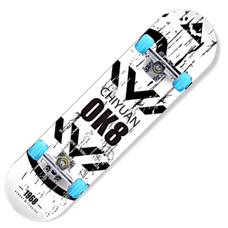 

Hot sale on Amazon bearings skateboard shop for skateboards with light wheel wooden maple blank skateboard decks wholesale, Customized color