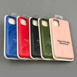 Custom logo For iphone 12 case Cover Liquid silicone case For iphone 13 Custom Cover For iphone XS Protector case