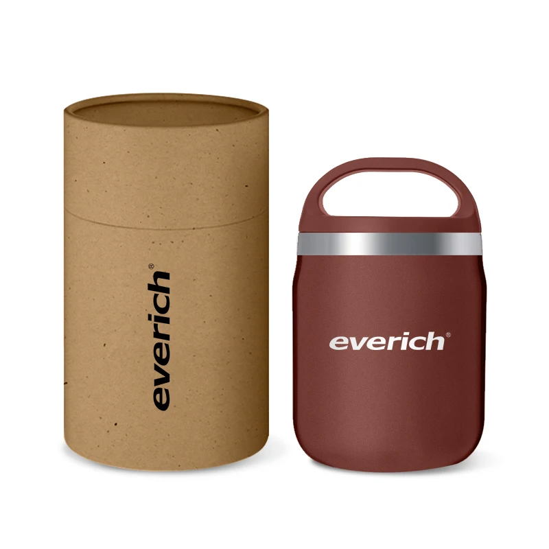 

Everich Manufacturer 20oz Double Wall Stainless Steel Insulated Thermos Food Container Jar Lunch Box