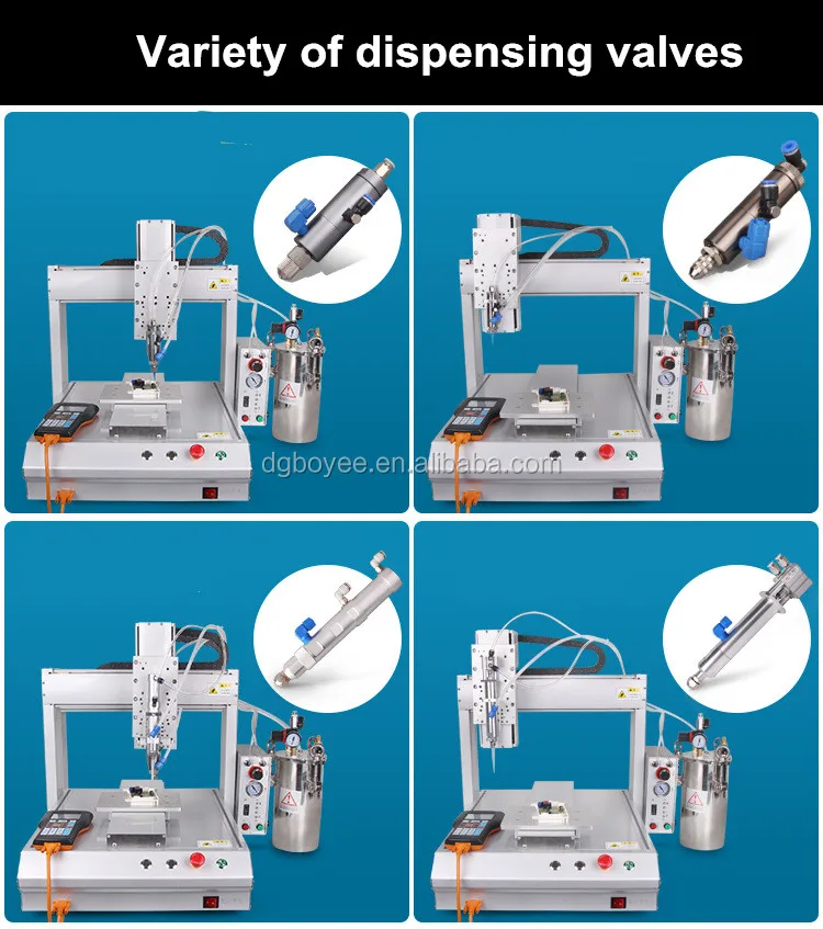 Automatic Soldering Paste /resin And Hardener Dispenser Xyz Three Axis Table Cnc Glue Dispenser