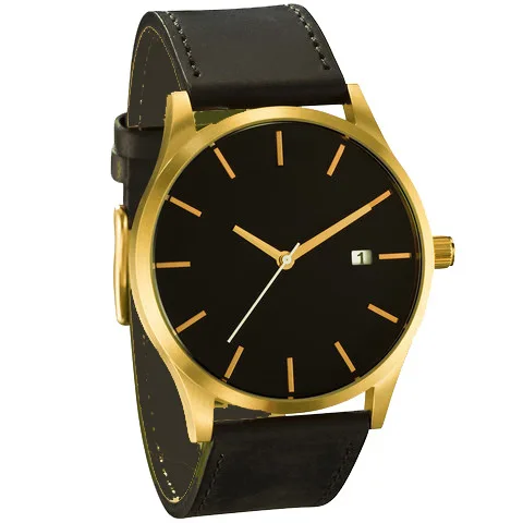 

Hot sale 424 leather alloy quartz watch men's life waterproof outdoor watch