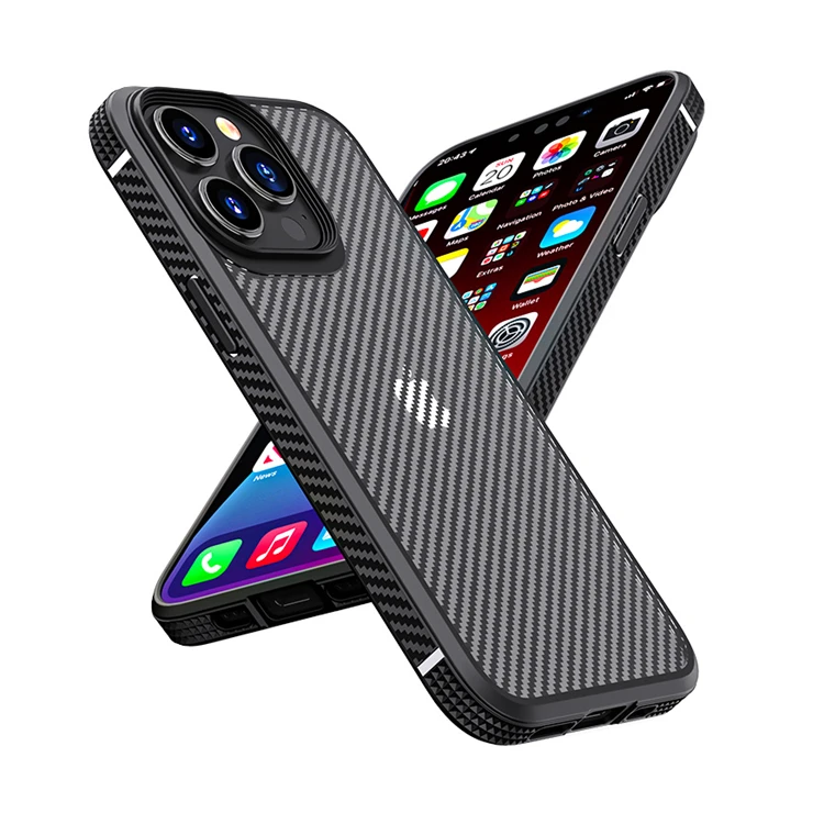 

OEM/ODM For 13 case carbon fiber texture anti-drop protective cover for iphone 13 Pro max case 12 11 X, 3 colors