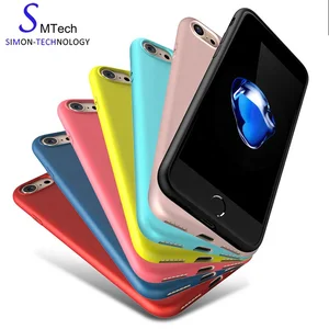 For iphone 7 Solid Candy Color TPU Case, Soft Mobile Phone Case For iphone 7