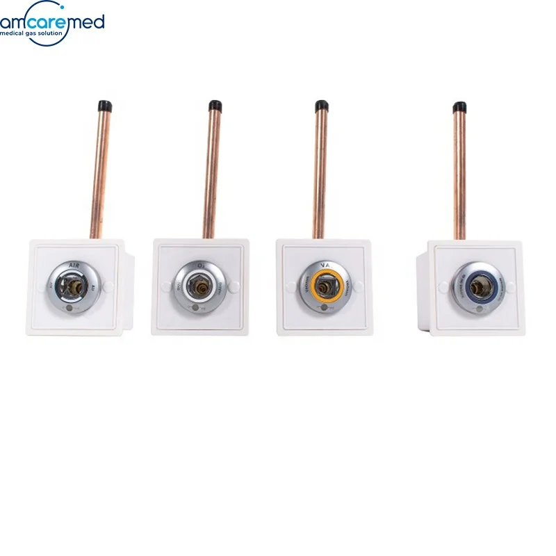 
German Standard Medical Gas Outlets DIN Wall Mount Oxygen Outlet 