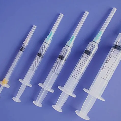 
High Quality disposable retractable self-destruct syringe 