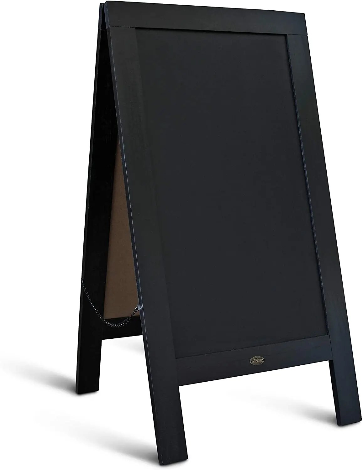 12 Inch Burnt Wood Framed Memo Chalkboard