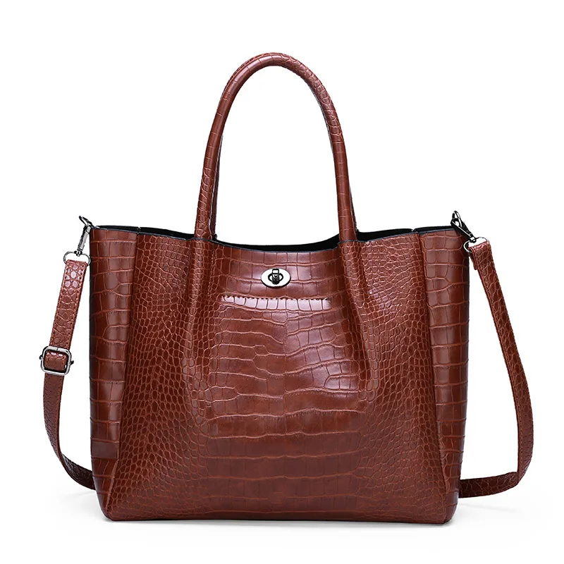 

Fashion large-capacity oblique alligator bag leisure handbags for women luxury