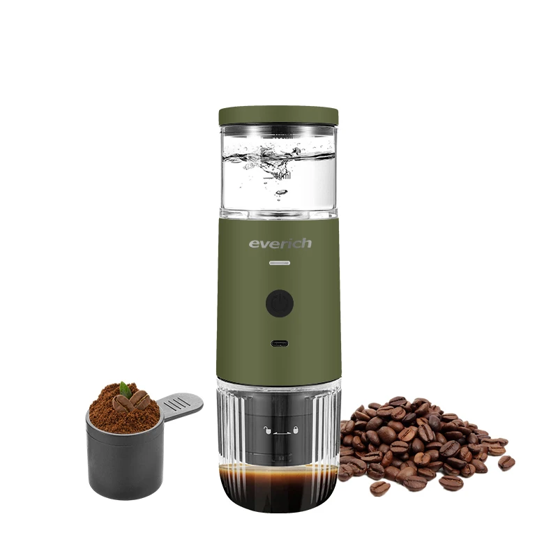 

Factory Direct Sale Portable Espresso Coffee Powder Grinder Coffee Dripper Machine USB Rechargeable