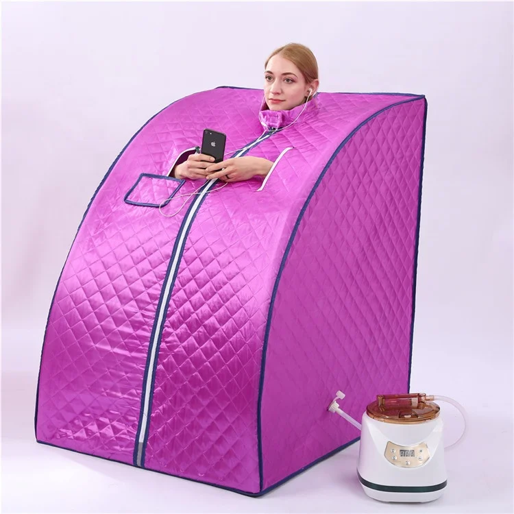 Modern Home Wet Steam Sauna Cabin Stainless Steel Support Acrylic Shower Room for Weight Loss Health Care Steam Pipe 1 Year