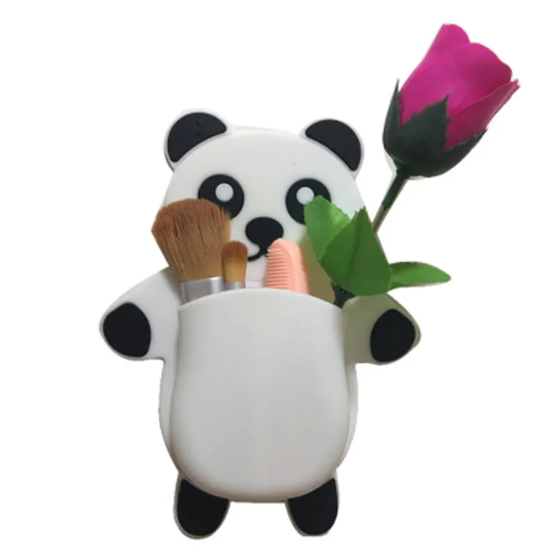 

Instant Stick Silicone Toothbrush Storage Holder -Kitchen Utensil Holder Pen Holder, Customized color