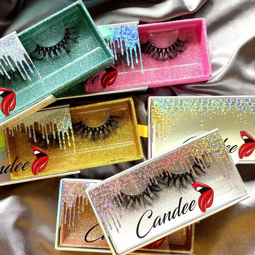 

dropshipping mink eyelashes private label lashbox packaging wholesale eyelash vendor customized boxes 18mm natural lashes