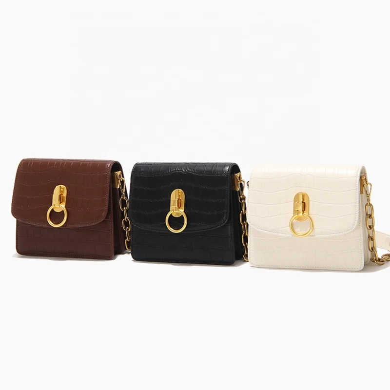 

Wholesale Fashion Luxury Custom Pu Leather Trend Chain Bag Ladies Crossbody Bags