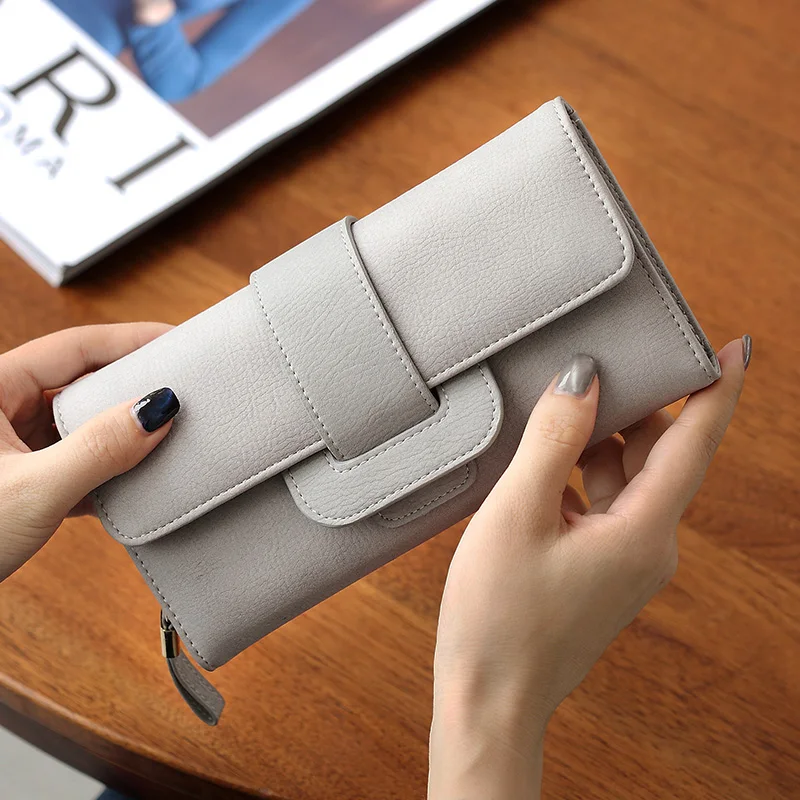 

Brand Women Long Wallet Multi-functional Female Purse Clutch Wallets money Clip PU leather Clutches bolsa, Gold,siver,green,black,red